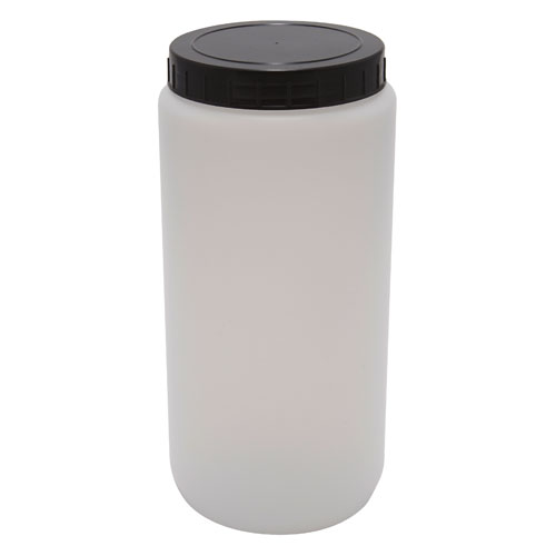 Kartell Cylindrical Jars Plastic Container With Screw Cap Dynalon