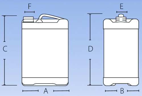 Baritainer Jerry Can Dimensions