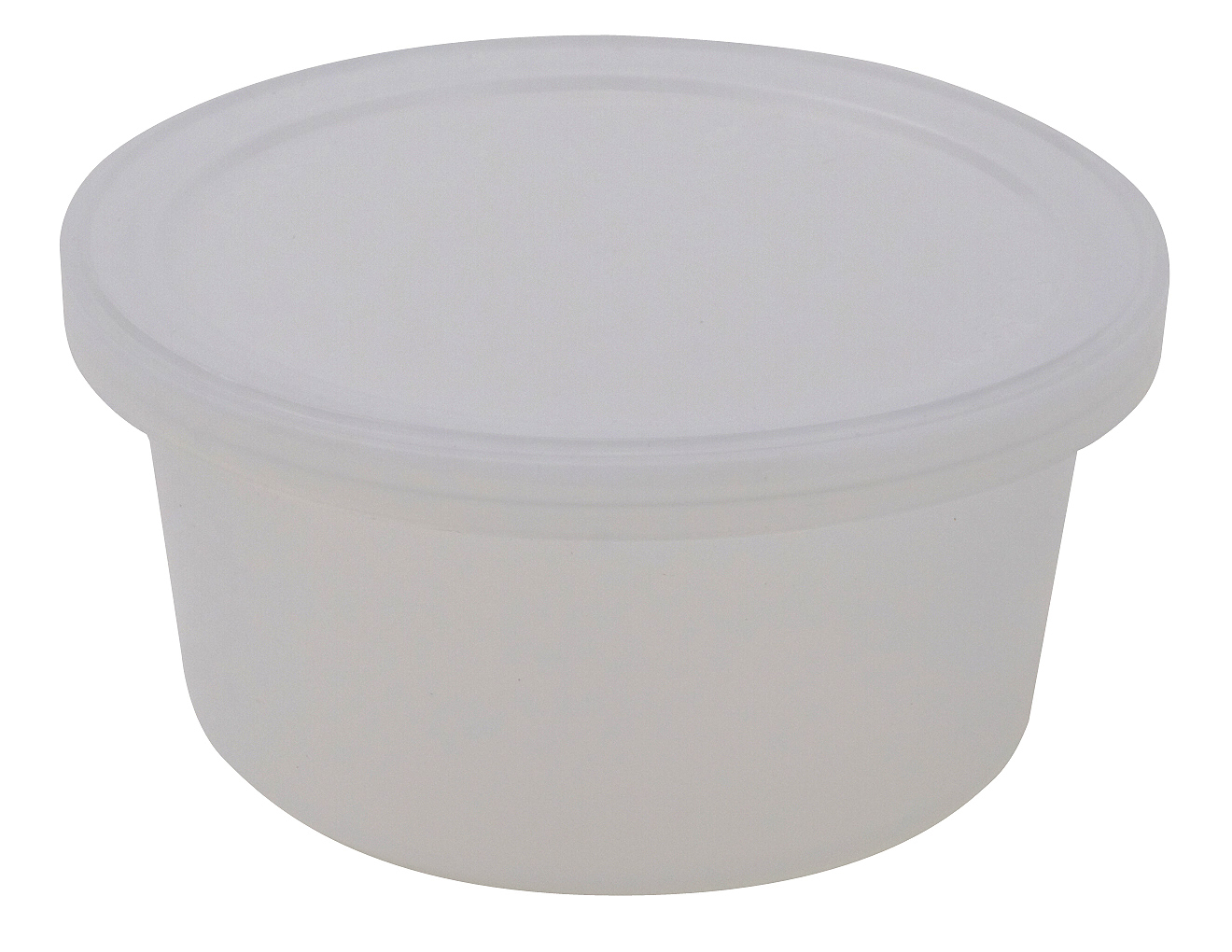 Container w Lid Natural, HDPE 4oz | Scientist.com