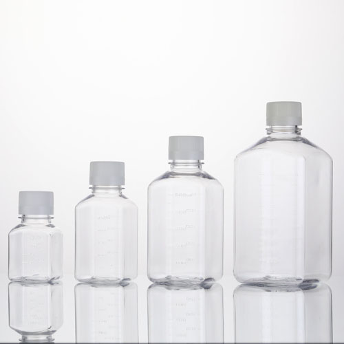 Square Media Bottle | Sterile Bottle - Dynalon